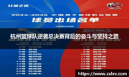 杭州篮球队逆袭总决赛背后的奋斗与坚持之路